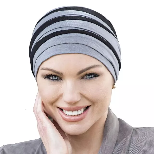 Masumi Headwear Yanna Black Velvet Alba Turquoise
