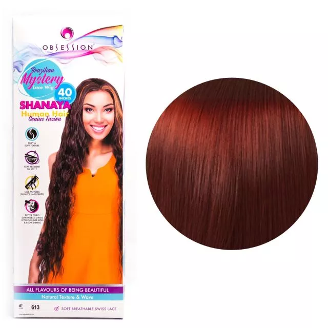 Obsession Lace Front Wig Shanaya RED WINE